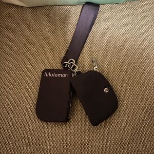 Dual Pouch Lululemon Wristlet